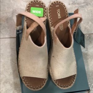 Toms Wedge Wspadrille Sandals